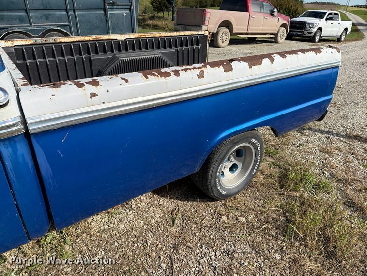 image for item EX1065 1966 Ford F100 pickup truck