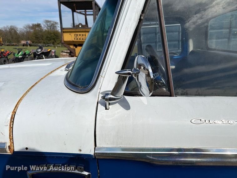 image for item EX1065 1966 Ford F100 pickup truck