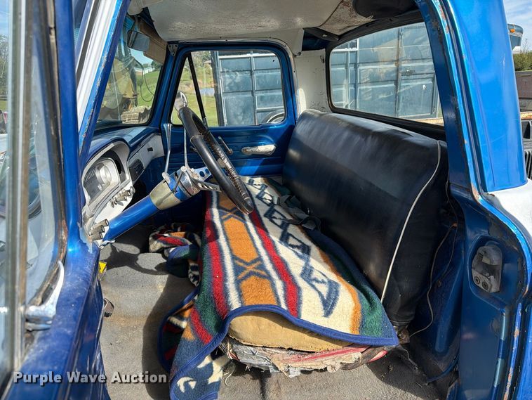 image for item EX1065 1966 Ford F100 pickup truck