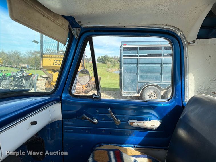 image for item EX1065 1966 Ford F100 pickup truck