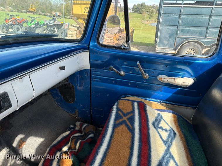 image for item EX1065 1966 Ford F100 pickup truck
