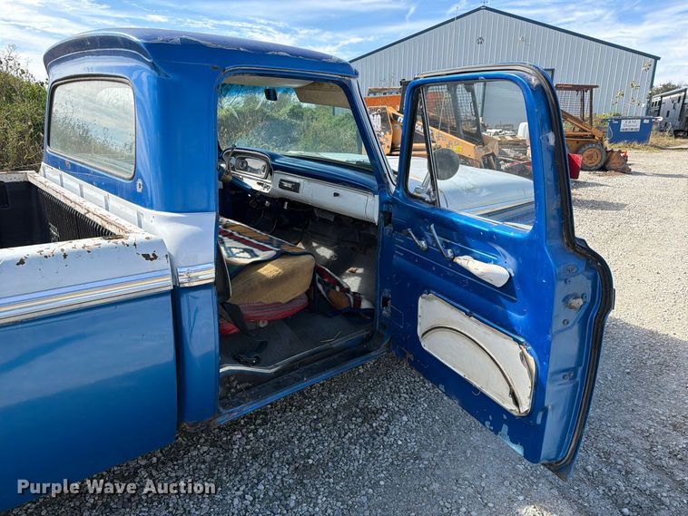 image for item EX1065 1966 Ford F100 pickup truck