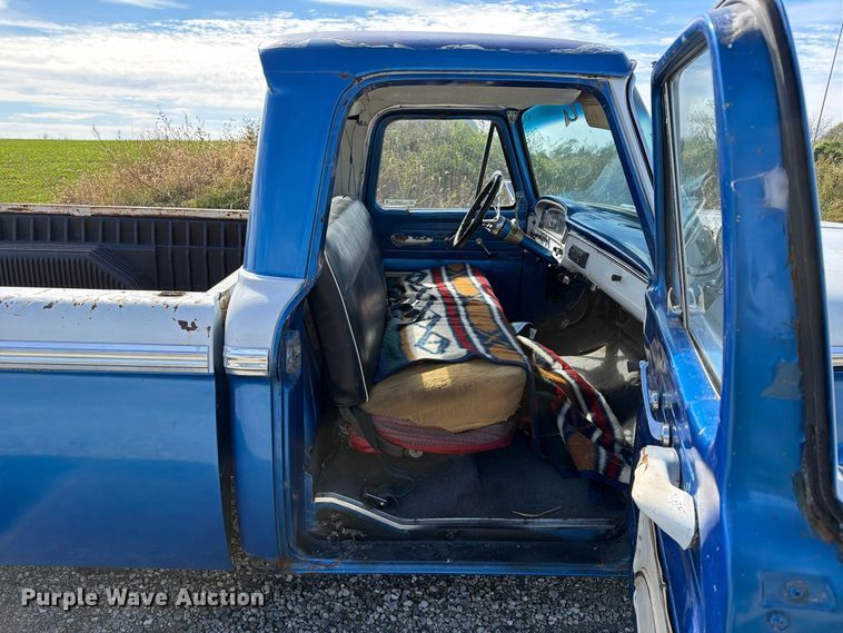 image for item EX1065 1966 Ford F100 pickup truck