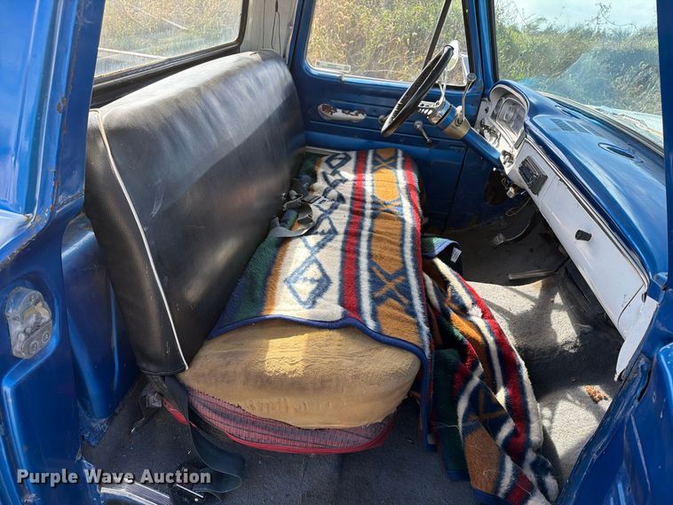 image for item EX1065 1966 Ford F100 pickup truck