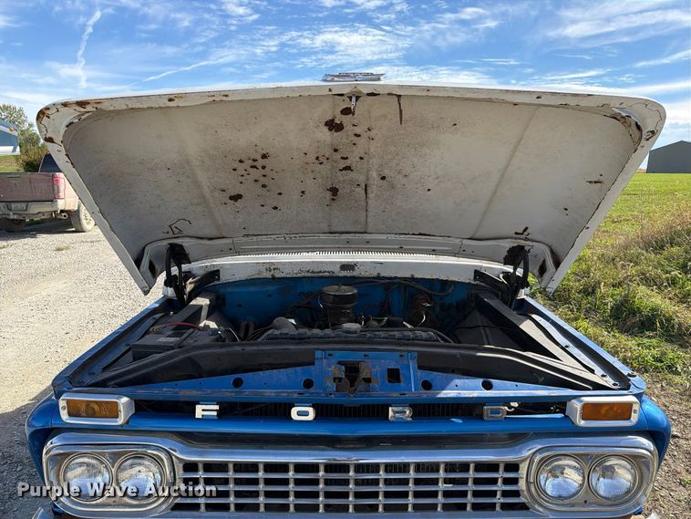 image for item EX1065 1966 Ford F100 pickup truck