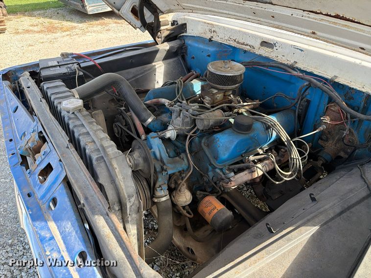 image for item EX1065 1966 Ford F100 pickup truck