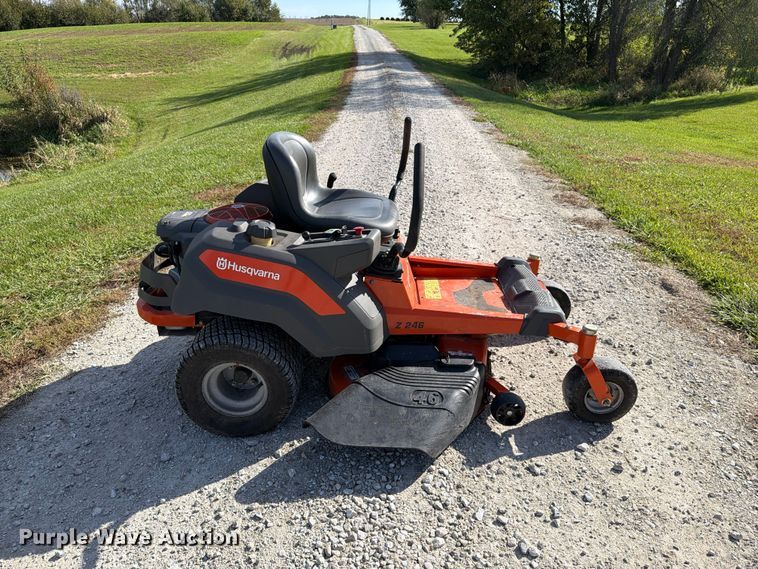 image for item EX1067 Husqvarna Z246 ZTR lawn mower