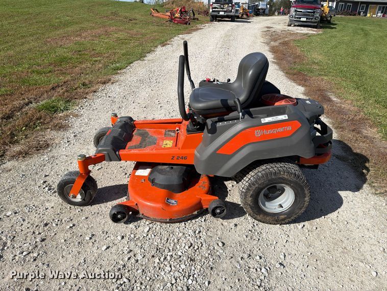 image for item EX1067 Husqvarna Z246 ZTR lawn mower