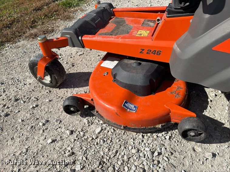 image for item EX1067 Husqvarna Z246 ZTR lawn mower