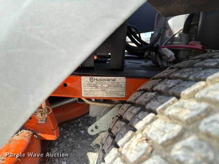 image for item EX1067 Husqvarna Z246 ZTR lawn mower