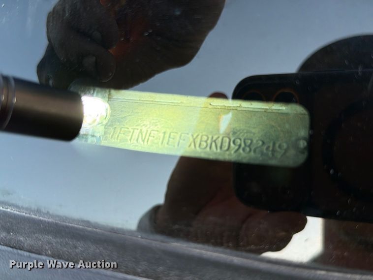 image for item EX1136 2011 Ford F150 pickup truck