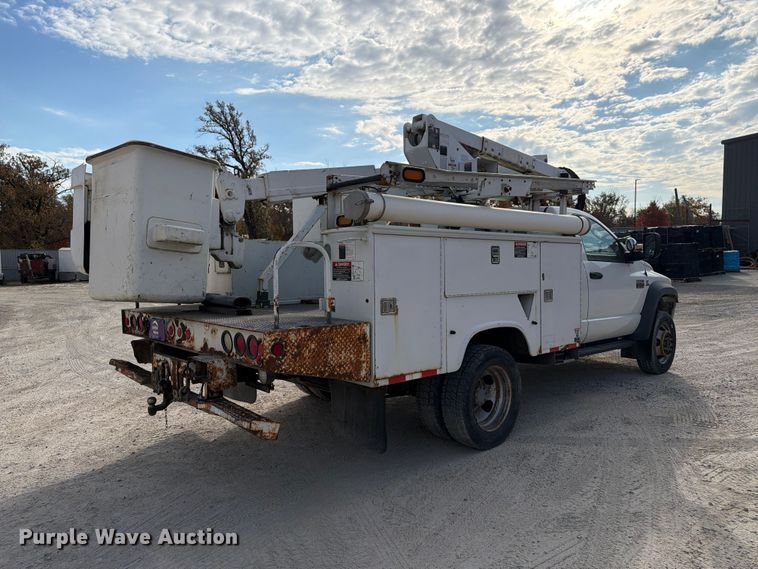 image for item EX1175 2008 Dodge Ram 5500 bucket truck