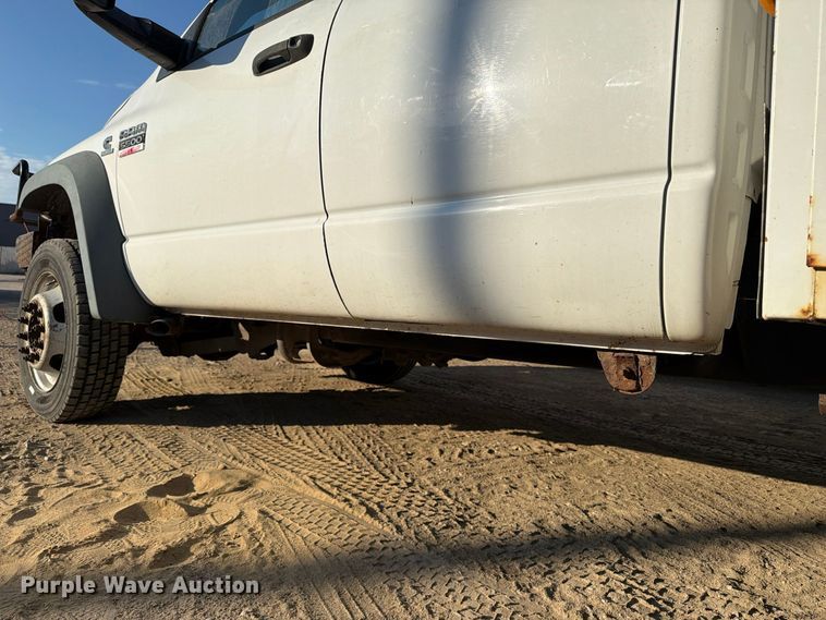 image for item EX1177 2009 Dodge Ram 5500 ext. cab bucket truck