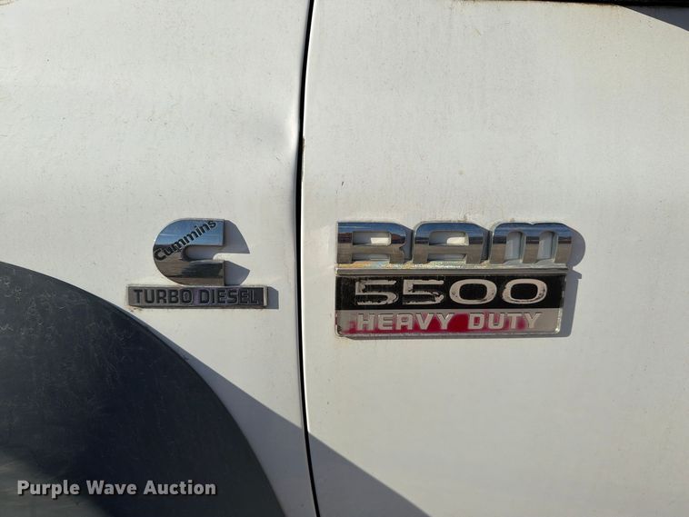 image for item EX1177 2009 Dodge Ram 5500 ext. cab bucket truck