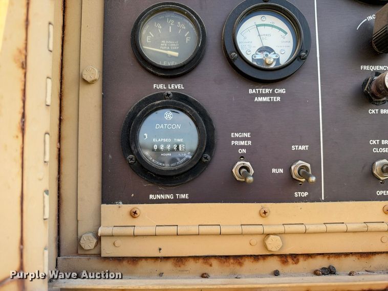 image for item EX1526 1990 Engineered Air Systems WPES1 Type 1 reverse osmosis water purification unit