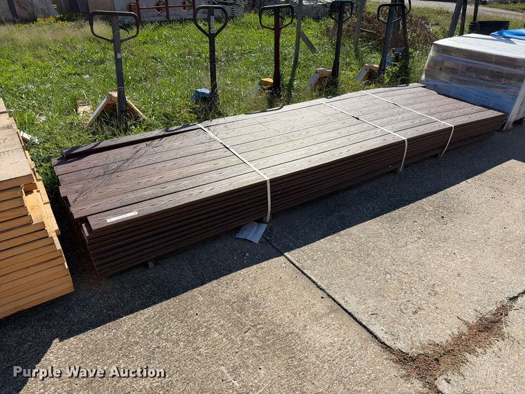 Composite deck boards