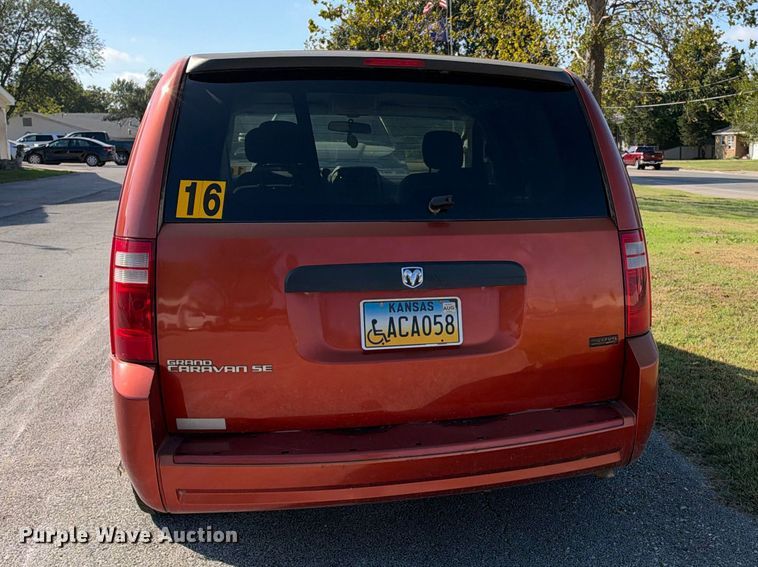 image for item EX2454 2008 Dodge Grand Caravan van