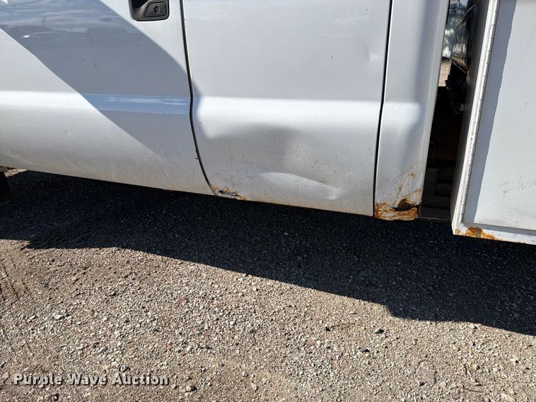 image for item EX4619 2012 Ford F250 Super Duty Ext. Cab utility bed pickup truck