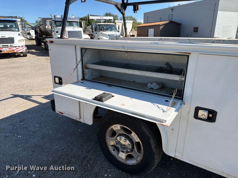 image for item EX4619 2012 Ford F250 Super Duty Ext. Cab utility bed pickup truck