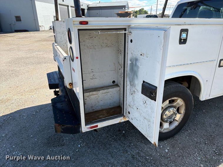 image for item EX4619 2012 Ford F250 Super Duty Ext. Cab utility bed pickup truck