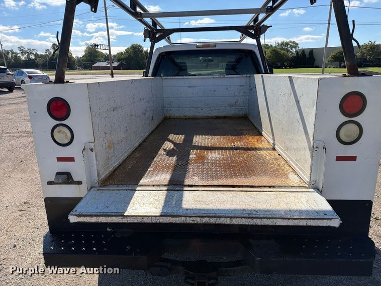 image for item EX4619 2012 Ford F250 Super Duty Ext. Cab utility bed pickup truck