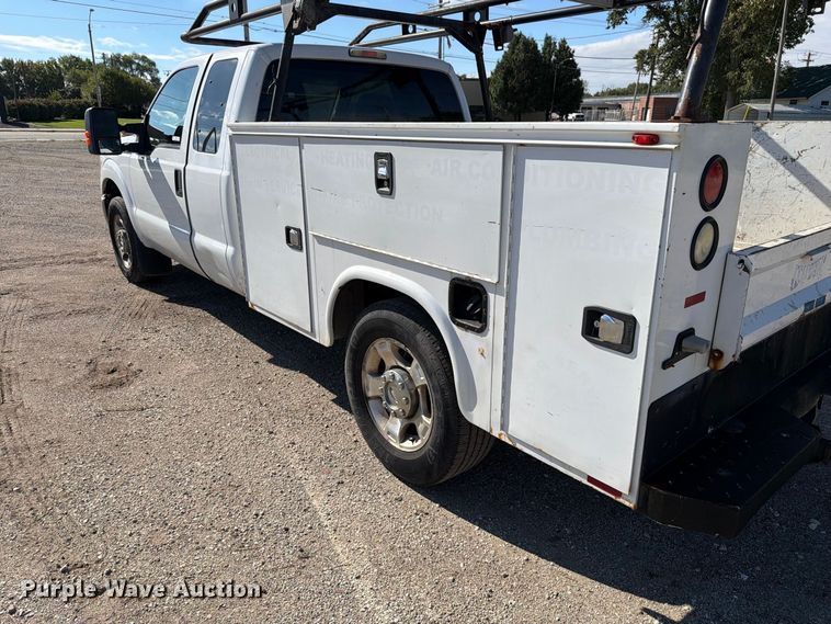 image for item EX4619 2012 Ford F250 Super Duty Ext. Cab utility bed pickup truck