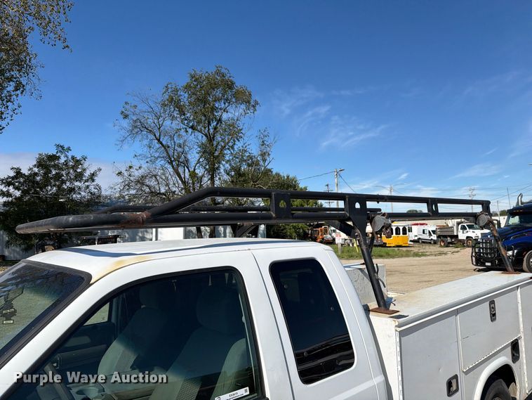 image for item EX4619 2012 Ford F250 Super Duty Ext. Cab utility bed pickup truck