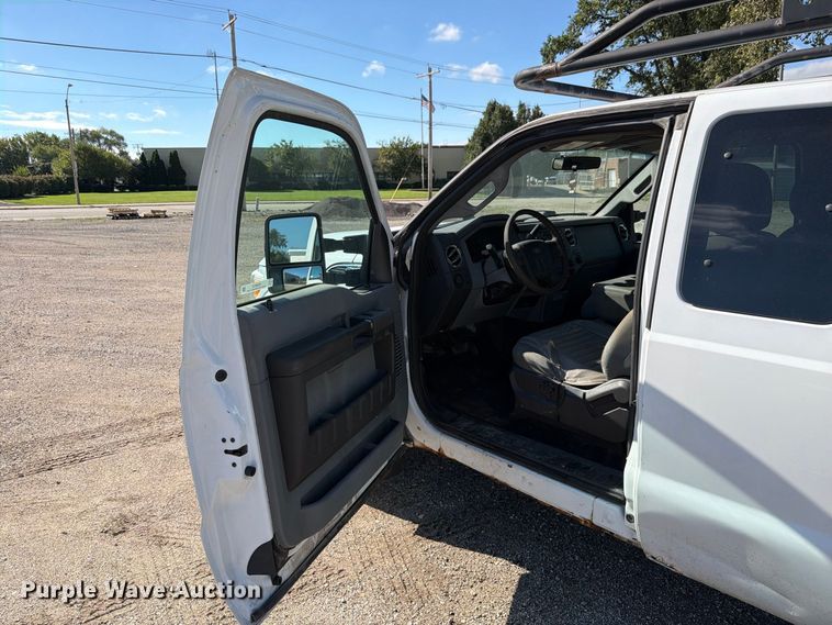 image for item EX4619 2012 Ford F250 Super Duty Ext. Cab utility bed pickup truck