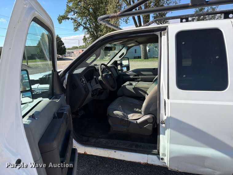 image for item EX4619 2012 Ford F250 Super Duty Ext. Cab utility bed pickup truck