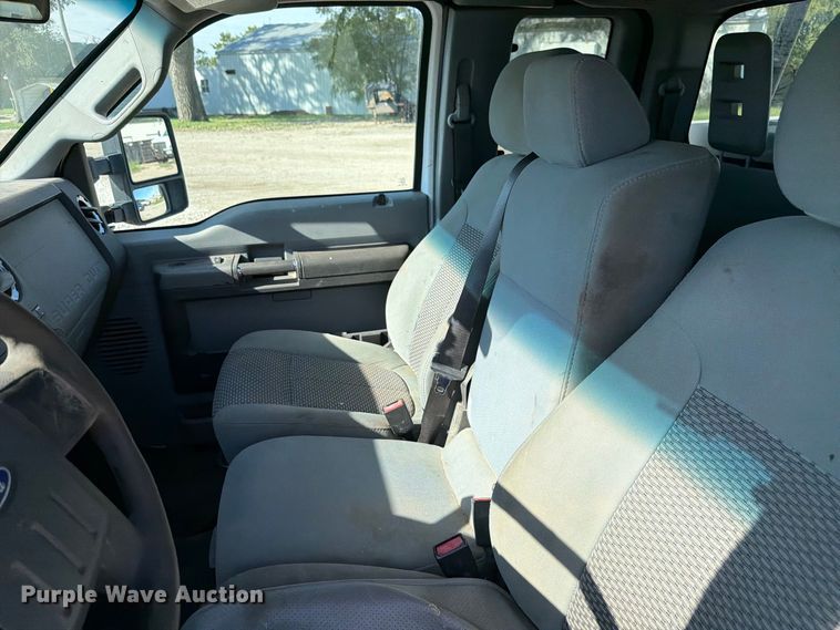 image for item EX4619 2012 Ford F250 Super Duty Ext. Cab utility bed pickup truck