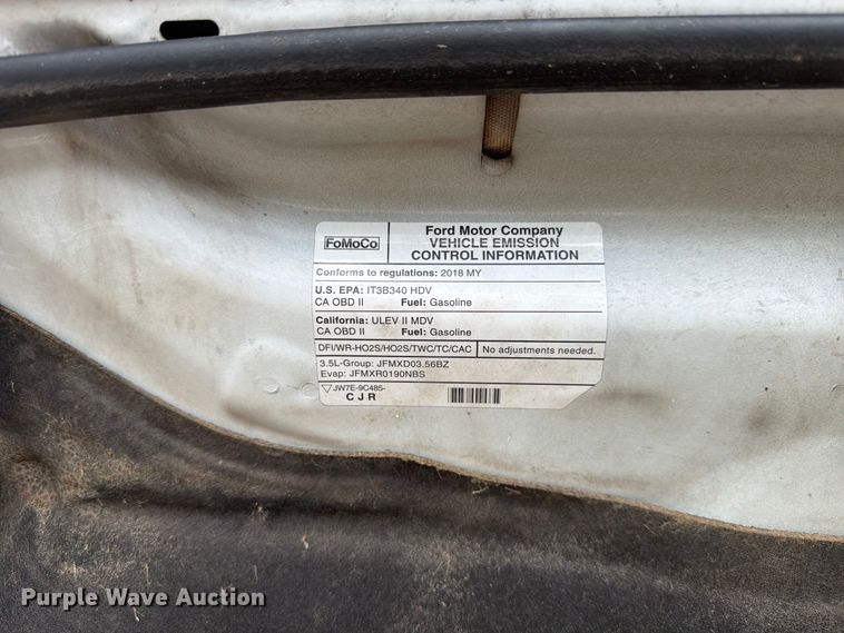 image for item EX4620 2018 Ford Transit van