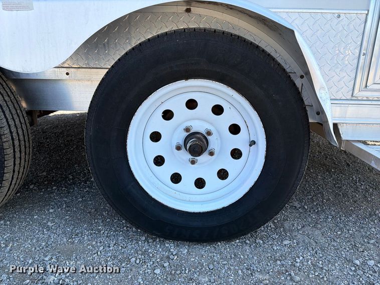 image for item FB5141 2015 inTech FOST7x12TA2 fiber optic splicing trailer