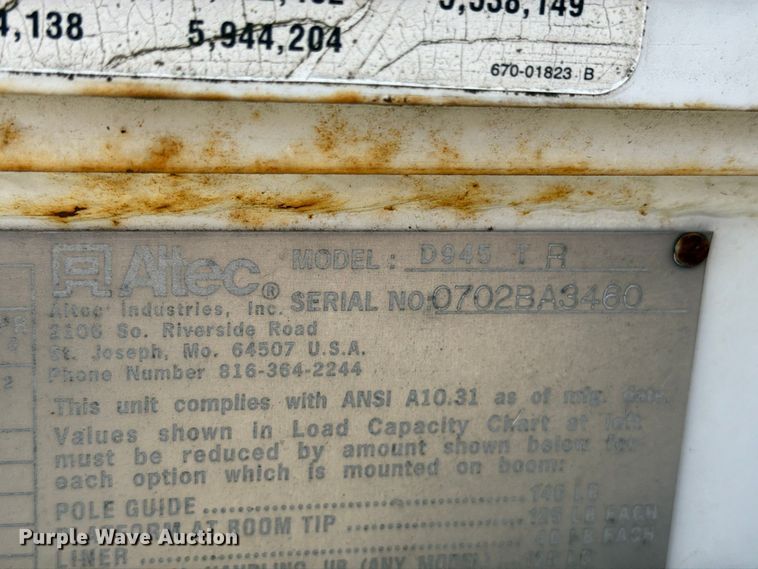 image for item FB5816 2003 International 7400 