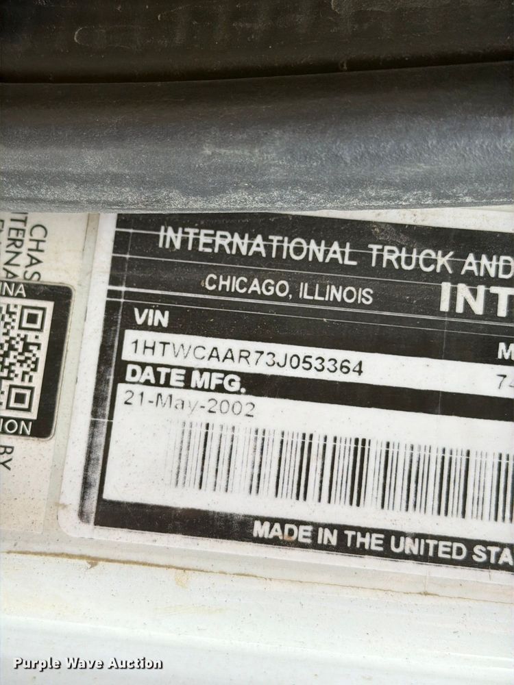 image for item FB5816 2003 International 7400 