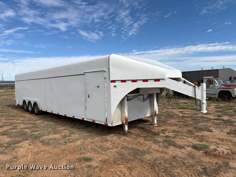 image for item FC0048 2015 Shop Built enclosed cargo trailer
