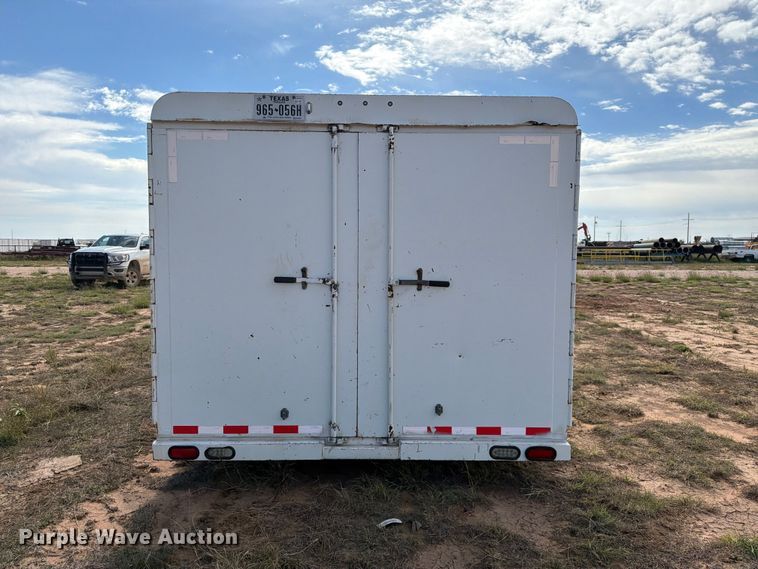 image for item FC0048 2015 Shop Built enclosed cargo trailer