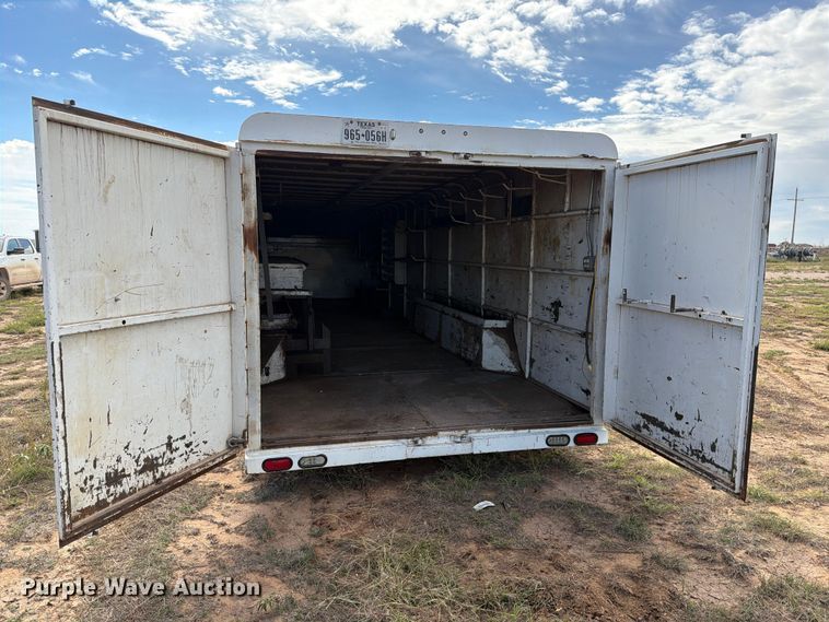 image for item FC0048 2015 Shop Built enclosed cargo trailer