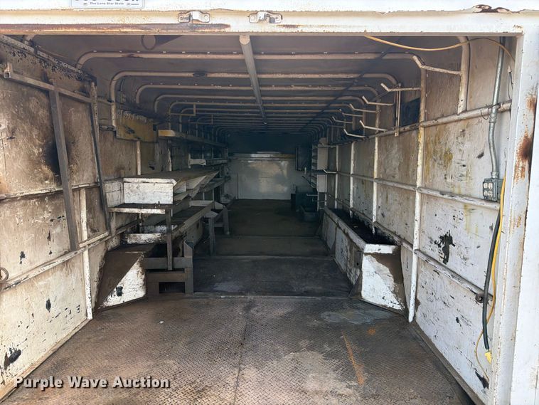 image for item FC0048 2015 Shop Built enclosed cargo trailer
