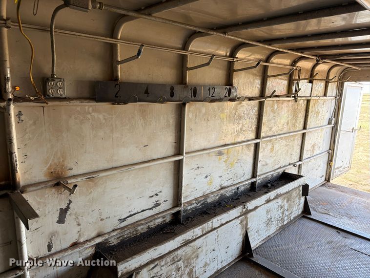 image for item FC0048 2015 Shop Built enclosed cargo trailer