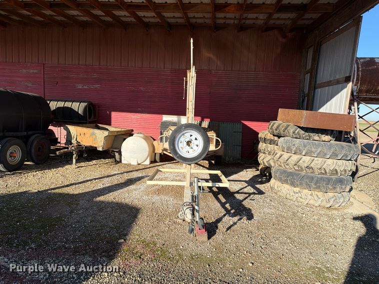 image for item FC0059 Shop Built chuck wagon trailer