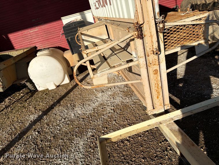 image for item FC0059 Shop Built chuck wagon trailer