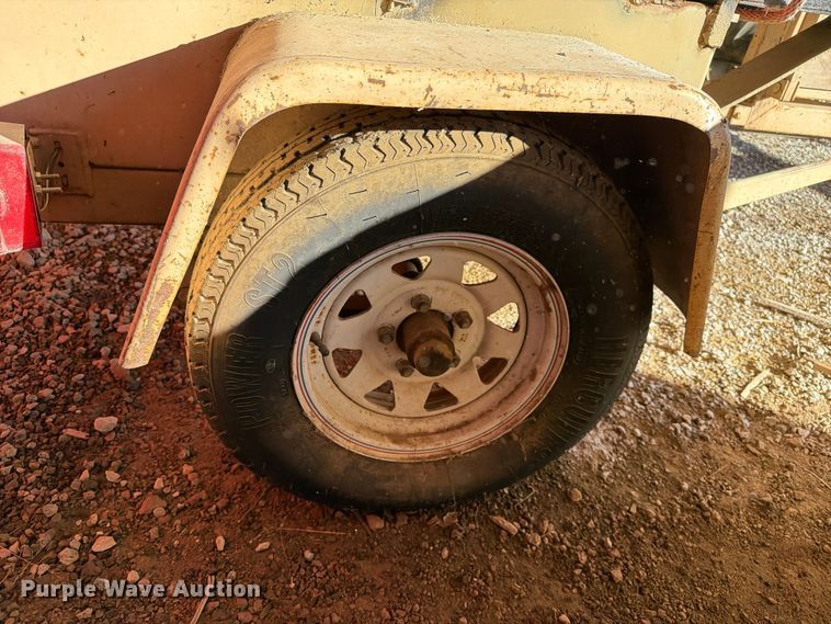 image for item FC0059 Shop Built chuck wagon trailer