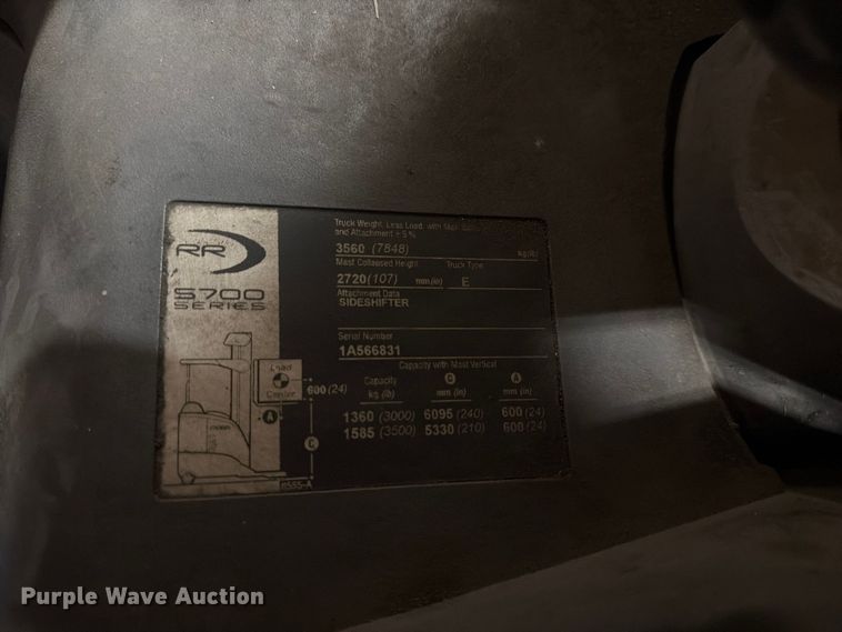 image for item FC3458 2019 Crown RR5715-35 reach truck