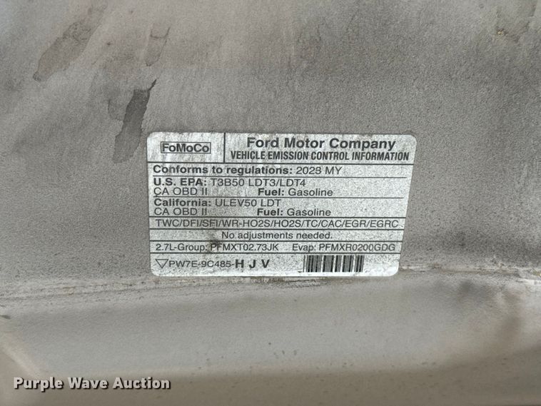 image for item FC4485 2023 Ford F150 Crew Cab pickup truck
