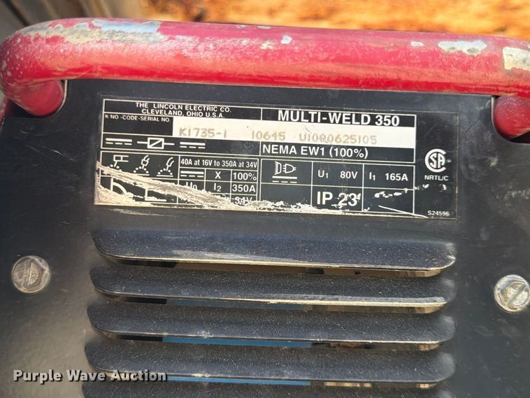 image for item FG0791 Lincoln Electric Vantage 300 welder/generator