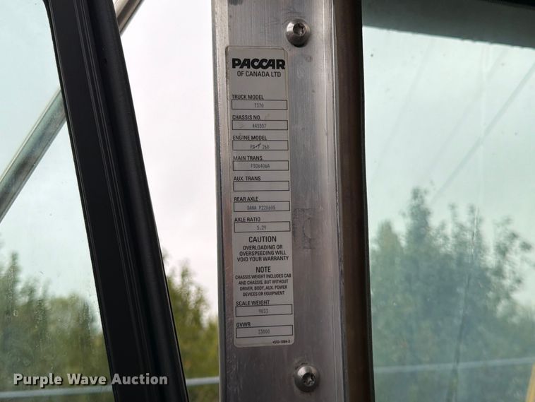 image for item FG0811 2015 Kenworth T370 box truck