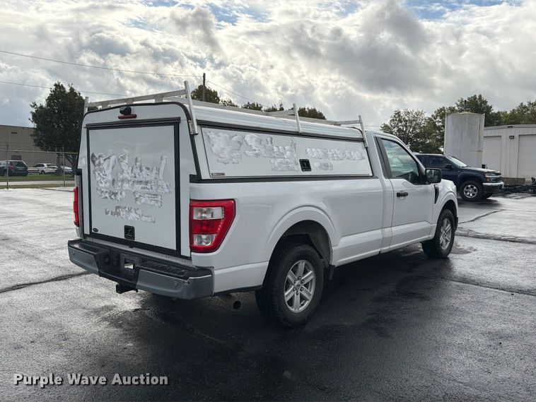 image for item FG0814 2022 Ford F150 XL pickup truck