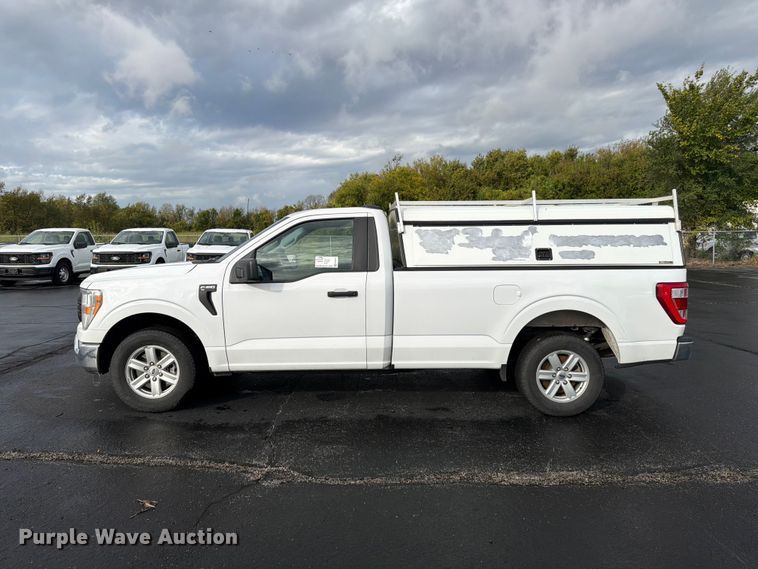 image for item FG0814 2022 Ford F150 XL pickup truck