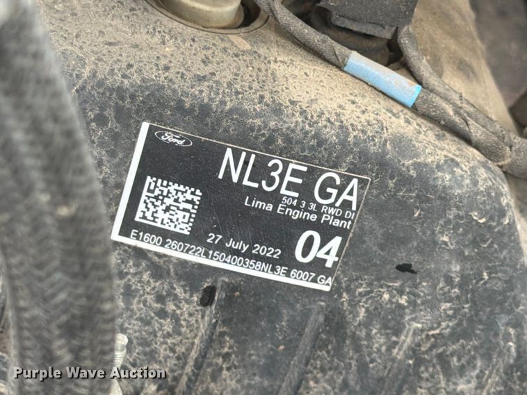 image for item FG0814 2022 Ford F150 XL pickup truck