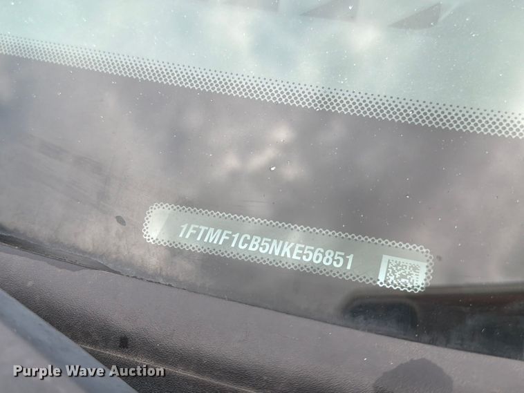 image for item FG0814 2022 Ford F150 XL pickup truck